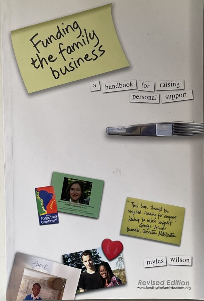 Funding the Family Business By Myles Wilson Cover. Christian Ministry Fundraising